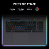 ASUS ROG Strix G18 G815LR-S9103W 18"  Copilot+ gaming laptop Zwart/grijs | Core Ultra 9 275HX | RTX 5070 Ti | 32 GB | 2 TB SSD