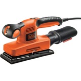 BLACK+DECKER 240W 1/3vel vlakschuurmachine Zwart/oranje