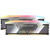 Corsair 48 GB DDR5-8400 Kit werkgeheugen Zilver, CMHC48GX5M2X8400C40, Vengeance RGB, XMP