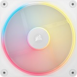 Corsair iCUE LINK LX140-R RGB Reverse Starterskit case fan Wit, 2 stuks, 4-pin PWM