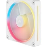 Corsair iCUE LINK LX140-R RGB Reverse Starterskit case fan Wit, 2 stuks, 4-pin PWM