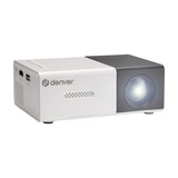 Denver PR-1000 Mini projector Wit/zwart, 30 ANSI Lumen, HDMI, USB, Bluetooth