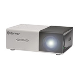 Denver PR-1000 Mini projector Wit/zwart, 30 ANSI Lumen, HDMI, USB, Bluetooth