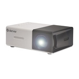 Denver PR-1000 Mini projector Wit/zwart, 30 ANSI Lumen, HDMI, USB, Bluetooth