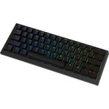 Ducky One X Mini Wireless RGB mechanisch toetsenbord Zwart, US lay-out (QWERTY), Ducky Inductive, 60%, Hot-swappable, PBT, 2.4 GHz | Bluetooth | USB-C