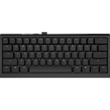 Ducky One X Mini Wireless RGB mechanisch toetsenbord Zwart, US lay-out (QWERTY), Ducky Inductive, 60%, Hot-swappable, PBT, 2.4 GHz | Bluetooth | USB-C
