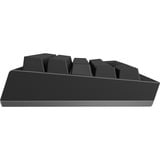 Ducky One X Mini Wireless RGB mechanisch toetsenbord Zwart, US lay-out (QWERTY), Ducky Inductive, 60%, Hot-swappable, PBT, 2.4 GHz | Bluetooth | USB-C