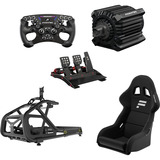 Fanatec ClubSport Cockpit DD+ Bundel Zwart, Basis, stuur, pedalen, Cockpit, Gamestoel, Pc, PS5 Ready, PS4 Ready