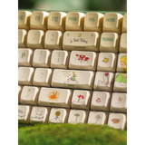 Iqunix F97 Floral Date RGB mechanisch gaming toetsenbord Groen, US lay-out (QWERTY), IQUNIX Little Prince, 96%, RGB leds, 96%, Hot-swappable, PBT, 2.4GHz | Bluetooth 5.1 | USB-C