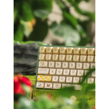 Iqunix F97 Floral Date RGB mechanisch gaming toetsenbord Groen, US lay-out (QWERTY), IQUNIX Little Prince, 96%, RGB leds, 96%, Hot-swappable, PBT, 2.4GHz | Bluetooth 5.1 | USB-C