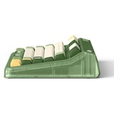 Iqunix OG80 Camping Wireless Mechanical Keyboard Groen, US lay-out (QWERTY), IQUNIX Moonstone, 80% (TKL)	, RGB leds, Hot-swappable, PBT, 2.4GHz | Bluetooth 5.1 | USB-C