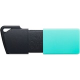 Kingston DataTraveler Exodia M 256 GB usb-stick Turquoise/zwart, USB-A 3.2 Gen 1