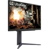 LG UltraGear 27GS75Q-B 27" gaming monitor Zwart, 2x HDMI, 1x DisplayPort, 180 Hz, HDR10