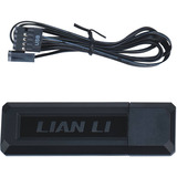 Lian Li UNI FAN CL120 Wireless Reverse case fan Zwart, 4-pin PWM, Set van 3 stuks