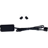 Lian Li UNI FAN CL120 Wireless Reverse case fan Zwart, 4-pin PWM, Set van 3 stuks