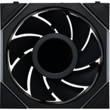 Lian Li UNI FAN TL120 LCD Reverse Blade Wireless Single Pack case fan Zwart, 4-pin PWM + 1x 9-pin USB