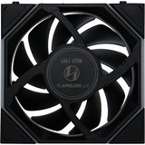 Lian Li UNI FAN TL120 LCD Reverse Blade Wireless Single Pack case fan Zwart, 4-pin PWM + 1x 9-pin USB