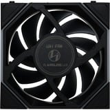 Lian Li UNI FAN TL 120 LCD Wireless Reverse Blade RGB case fan Zwart, 120 x 124 x 28 mm, PWM, 1x 9-pin USB