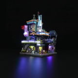 Lumibricks Cyberpunk Neoncity - Apartment Constructiespeelgoed F9042