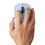 Pulsar TenZ Medium Signature Edition 2.0 Gaming Mouse - Misty Blue Lichtblauw, 42.000 dpi, 8K, 2.4GHz