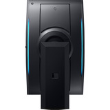 SAMSUNG Odyssey Ark G97NC 55" 4K UHD curved gaming monitor Zwart, 3x HDMI, DisplayPort, 2x USB-A, 2x USB-B, 2x USB-C, Wi-Fi 5, BT, RJ-45, 165 Hz