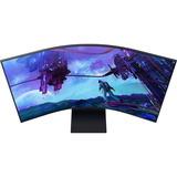 SAMSUNG S55CG97WNU Mini LED Gaming Monitor Odyssey Ark G97NC 55" 4K UHD Curved  Zwart, 165 Hz, HDMI, DisplayPort, USB, Audio, WLAN, AMD FreeSync, Tizen