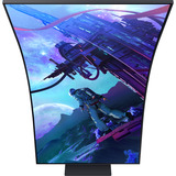 SAMSUNG S55CG97WNU Mini LED Gaming Monitor Odyssey Ark G97NC 55" 4K UHD Curved  Zwart, 165 Hz, HDMI, DisplayPort, USB, Audio, WLAN, AMD FreeSync, Tizen