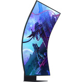 SAMSUNG S55CG97WNU Mini LED Gaming Monitor Odyssey Ark G97NC 55" 4K UHD Curved  Zwart, 165 Hz, HDMI, DisplayPort, USB, Audio, WLAN, AMD FreeSync, Tizen