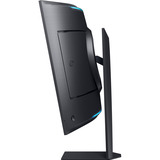 SAMSUNG S55CG97WNU Mini LED Gaming Monitor Odyssey Ark G97NC 55" 4K UHD Curved  Zwart, 165 Hz, HDMI, DisplayPort, USB, Audio, WLAN, AMD FreeSync, Tizen