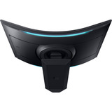 SAMSUNG S55CG97WNU Mini LED Gaming Monitor Odyssey Ark G97NC 55" 4K UHD Curved  Zwart, 165 Hz, HDMI, DisplayPort, USB, Audio, WLAN, AMD FreeSync, Tizen