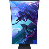 Samsung Odyssey Ark G97NC 55" 4K Ultra HD curved gaming monitor Zwart, 1x DisplayPort, 3x HDMI, 2x USB-C, 2x USB-A, 1x RJ-45, 165 Hz, 3x HDMI, DisplayPort, 2x USB-A, 2x USB-B, 2x USB-C, Wi-Fi 5, BT, RJ-45, 165 Hz