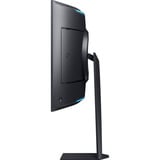 Samsung Odyssey Ark G97NC 55" 4K Ultra HD curved gaming monitor Zwart, 1x DisplayPort, 3x HDMI, 2x USB-C, 2x USB-A, 1x RJ-45, 165 Hz, 3x HDMI, DisplayPort, 2x USB-A, 2x USB-B, 2x USB-C, Wi-Fi 5, BT, RJ-45, 165 Hz