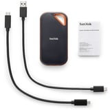 SanDisk Extreme Pro Portable V2, 1 TB externe SSD Zwart/oranje, SDSSDE81-1T00-G25, USB-C