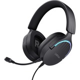 Trust GXT 490 Fayzo 7.1 USB  over-ear gaming headset Zwart, RGB | PC | PlayStation 4 | PlayStation 5