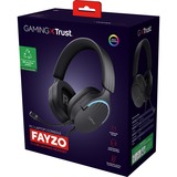 Trust GXT 490 Fayzo 7.1 USB  over-ear gaming headset Zwart, RGB | PC | PlayStation 4 | PlayStation 5