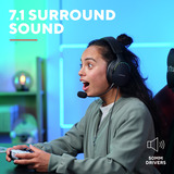 Trust GXT 490 Fayzo 7.1 USB gaming headset over-ear  Zwart, PC, PlayStation 4, PlayStation 5