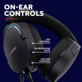 Trust GXT 490 Fayzo 7.1 USB gaming headset over-ear  Zwart, PC, PlayStation 4, PlayStation 5