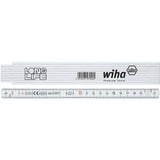 Wiha Duimstok Longlife 2 m meetlat Wit