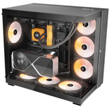 be quiet! Light Wings LX PWM 140mm Reverse RGB case fans Zwart, 3 stuks, 140 x 140 x 25 mm, Reverse, 3 stuks