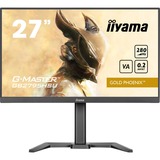 iiyama G-Master Gold Phoenix GB2795HSU-B1 27" gaming monitor Zwart, 280 Hz, HDMI, DisplayPort, USB, Audio