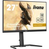 iiyama G-Master Gold Phoenix GB2795HSU-B1 27" gaming monitor Zwart, 280 Hz, HDMI, DisplayPort, USB, Audio