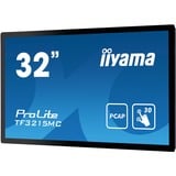 iiyama ProLite TF3215MC-B2 38" monitor Zwart, VGA, HDMI, DisplayPort, Touch