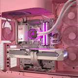 ALTERNATE Thunderstorm Pro Ryzen 7 9070XT Pink Limited Edition gaming pc Lichtroze | R7 7800X3D | RX 9070 XT | 32 GB | 1 TB SSD