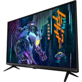 AORUS FV43U  43" 4K UHD gaming monitor Zwart, 2x HDMI, DisplayPort, 2x USB-A 3.2 (5 Gbit/s), USB-B 3.2 (5 Gbit/s), USB-C, 144 Hz