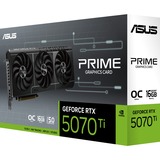 ASUS PRIME GeForce RTX 5070 Ti OC 16G grafische kaart 3x DisplayPort, 1x HDMI