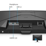 BenQ MOBIUZ EX240N 24" gaming monitor Zwart, 165Hz, HDMI, DisplayPort, AMD FreeSync