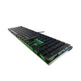 CHERRY MX 10.0N RGB, toetsenbord Zwart, EU lay-out (QWERTY), Cherry MX Low Profile Speed, RGB, ABS