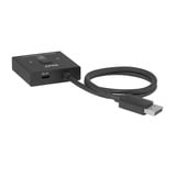 Club 3D 2-in-1 bidirectionele DisplayPort switch Zwart, 8K