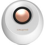 Creative Pebble Pro pc-luidspreker Wit, AUX, USB-A, USB-C, Bluetooth 5.3, RGB