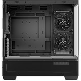 DeepCool CG380 3F midi tower behuizing Zwart | 2x USB-A | 1x USB-C | RGB | Window